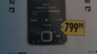 Nokia N96 Media-Cameraphone Lands at Best Buy For $800